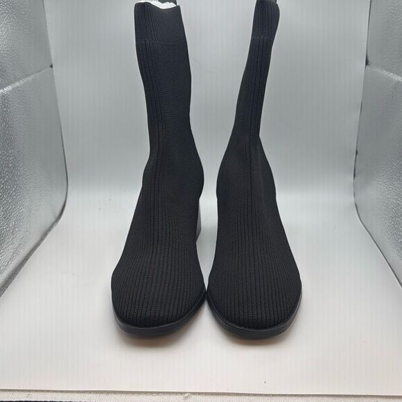 CUSHIONAIRE Women's Bishop Stretch boot SIZE 8 WIDE BLACK - Picture 2 of 7